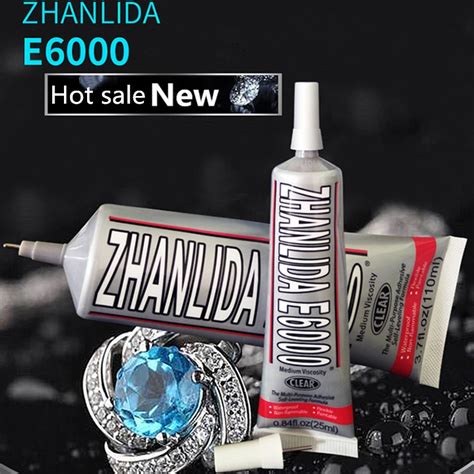 ZHANLIDA E6000 110ml Super Liquid Multipurpose Industrial Adhesive ...