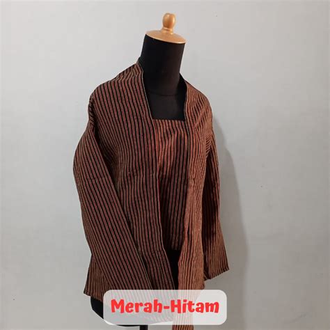 Jual Baju Kutubaru Kebaya Lurik Wanita Dewasa Kutubaru Lurik Garis