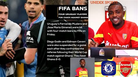 Fifa Ban Uruguay Players For Chaos Why Salis Samed Is On The Radar Of