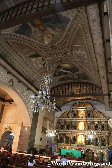 Inside the Basilica Minore del Santo Nino