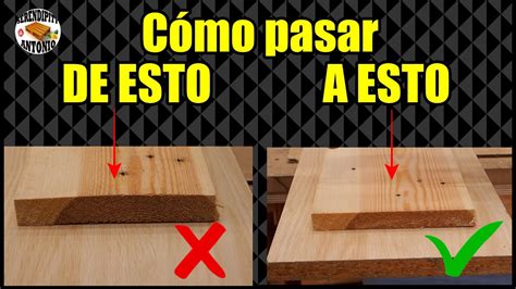 MADERA DE PALET TORCIDA Aprende A ENDEREZARLA Y Aprovecharla Al