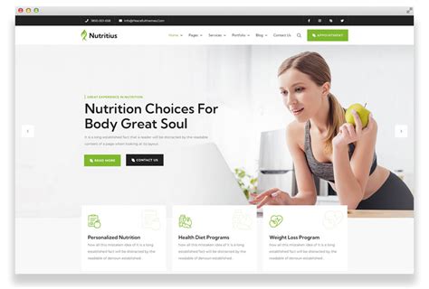 9 Best Nutrition Wordpress Themes 2024 Coothemes