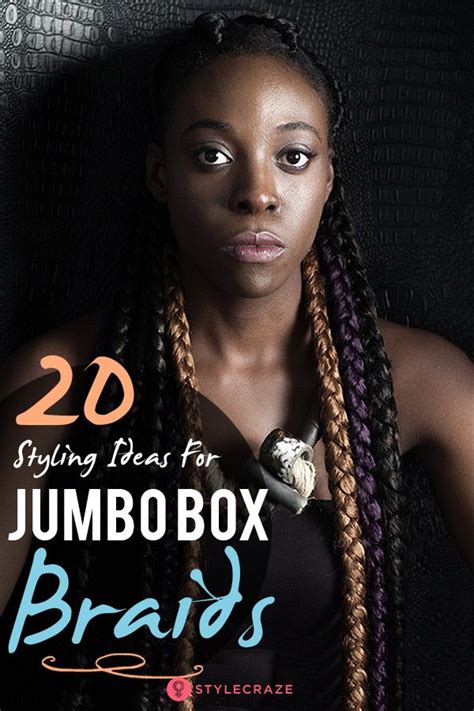 22 Best Jumbo Box Braids For Women To Try At Home In 2023 Jumbo Box Braids Jumbo Box Braids