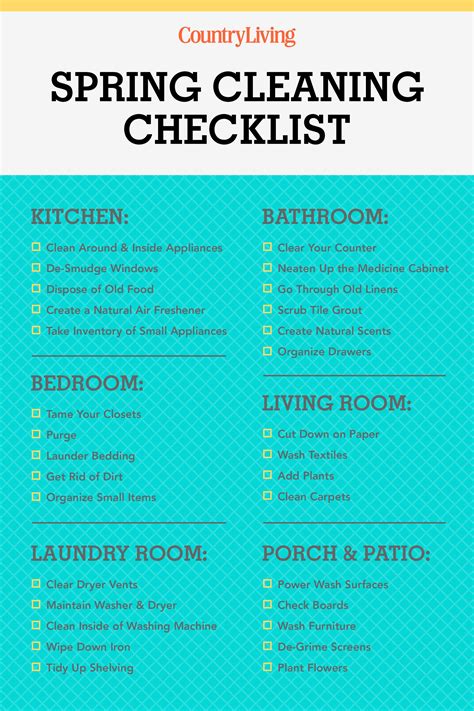 Ultimate Spring Cleaning Checklist