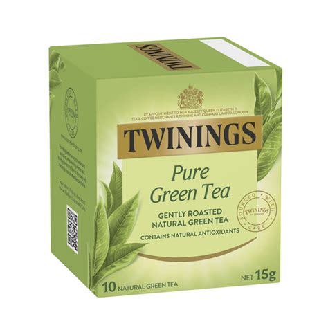 Buy Twinings Pure Green Tea Bags 10 Pack 15g Coles