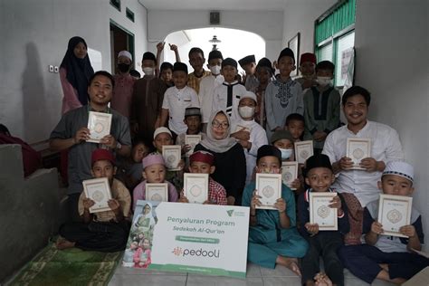 Pedooli Percayakan Penyaluran Sedekah Al Quran Melalui Dompet Dhuafa Di