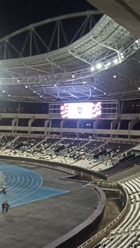 GILMAR MACHADO on Twitter Chegamos no Estádio Nilton Santos Botafogo