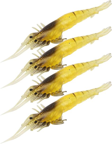 Amazon Soft Fishing Baits Pcs Shrimp Bait Soft Artificial