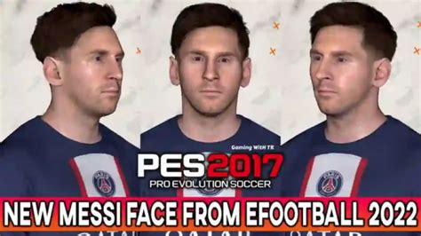 فیس لیونل مسی برای PES 2017