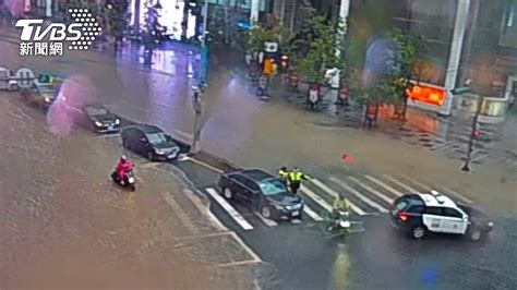 雨炸北市多處積淹水 開車遇淹水4招保平安 地球黃金線