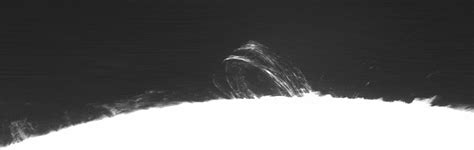 Deze Protuberansen Op De Zon Zijn Door Een Amateur Gefilmd