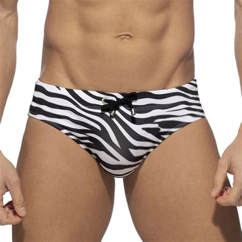 Men S Swimwear Summer Sexy Swim Briefs Bikini Board Surf Cool Sports