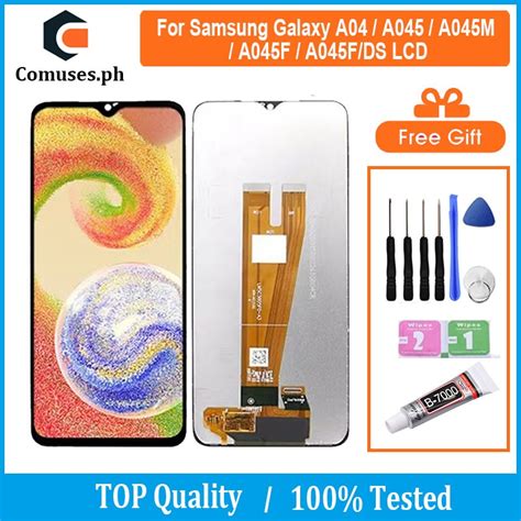 COMUSES Original LCD For Samsung Galaxy A04 A04S A045 A045M A045E A045F