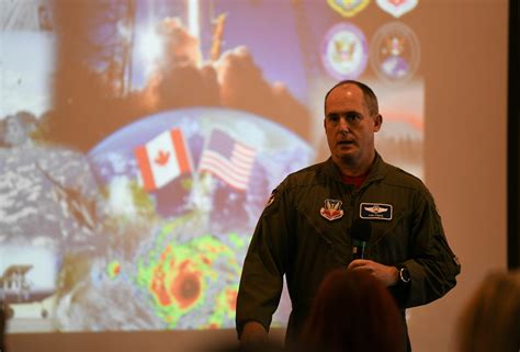 Conr Af Commander Lt Gen Kirk Pierce At Tyndall Afb Town Hall