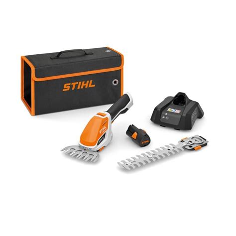 Hedge Trimmer Stihl Hsa Small Battery Hedge Trimmer Grass