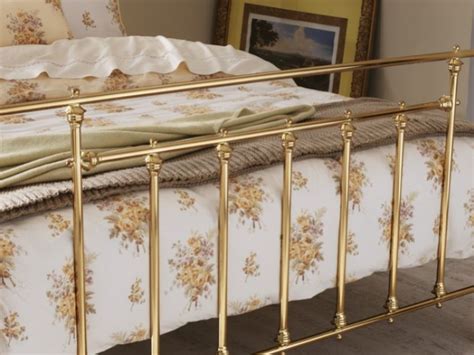 Serene Benjamin 5ft King Size Brass Metal Bed Frame By Uk Bed Store