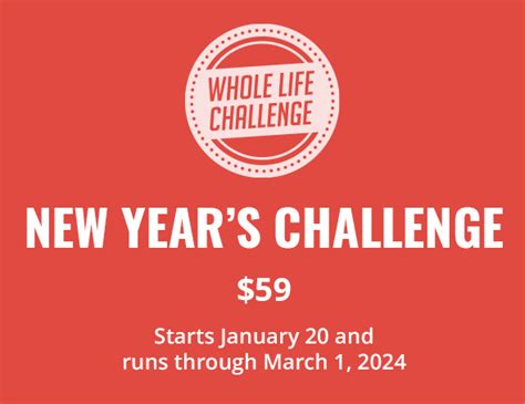 Register for the Whole Life Challenge - Whole Life Challenge