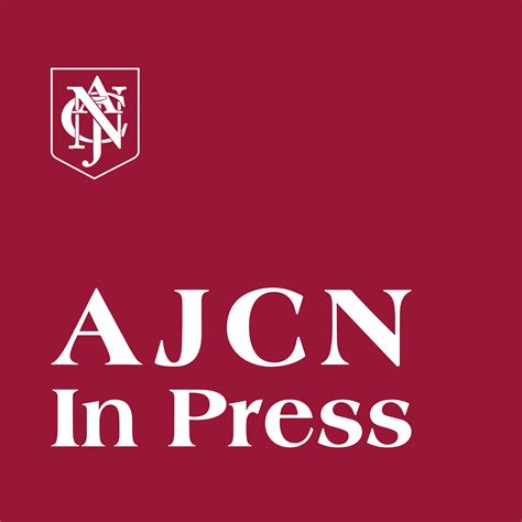 Ajcn In Press