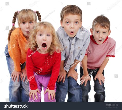 Children Surprised Open Mouth Stock Photo 64561486 | Shutterstock