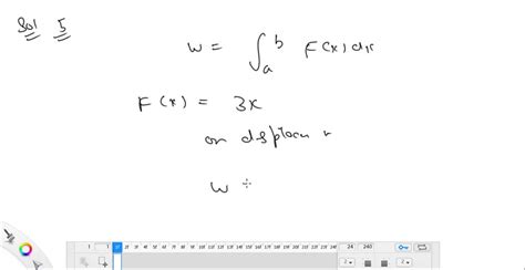 SOLVED The Force F Required To Compress A Spring By A Distance X