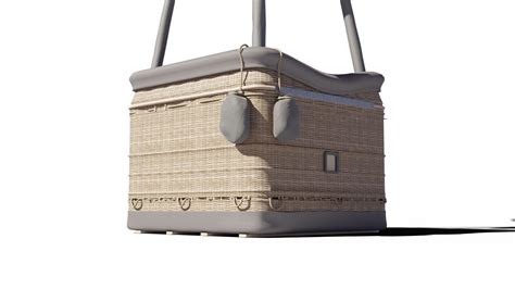 Balloon Hot Air D Model Turbosquid