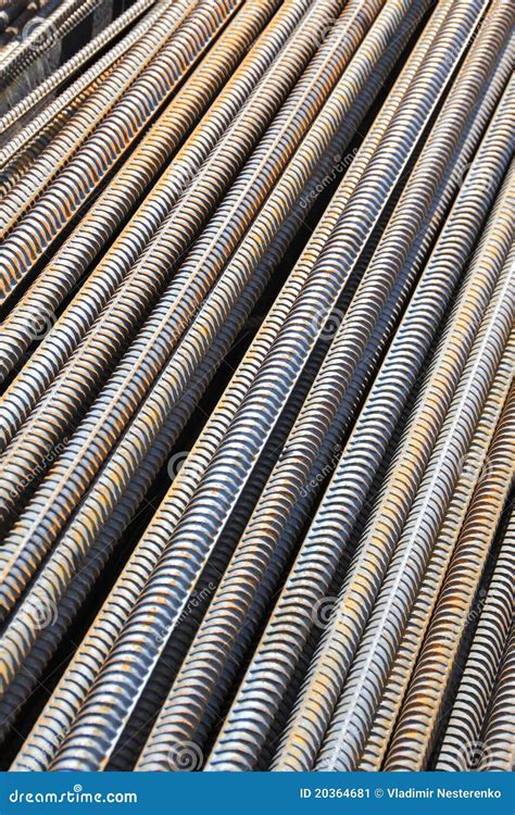 Concrete Reinforcement Rods Stock Image Image Of Blue Iron 20364681