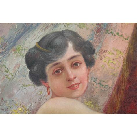 Early 20th Century Naked Woman Painting Oil On Canvas For Sale At 1stDibs