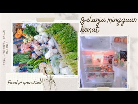 Belanja Mingguan Hemat Ribuan Aja Food Preparation Cara