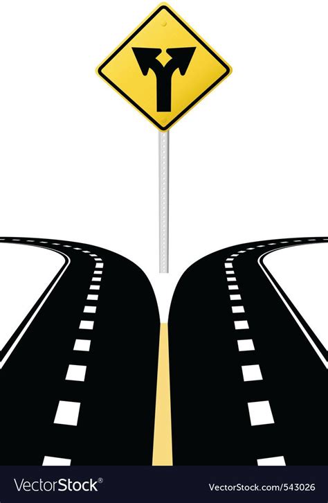 Two Way Road Clipart Pics