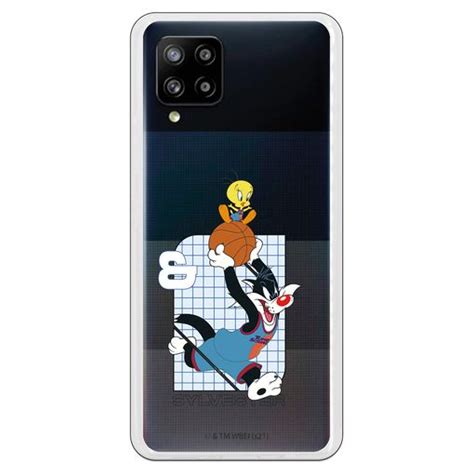 Funda Original Compatible Con Samsung A42 5g Space Jam Sylvester Y