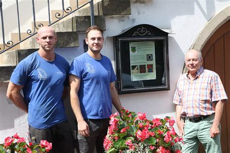 K Ssaberg Museumsverein K Ssaberg Freut Sich Ber Neuen Schaukasten