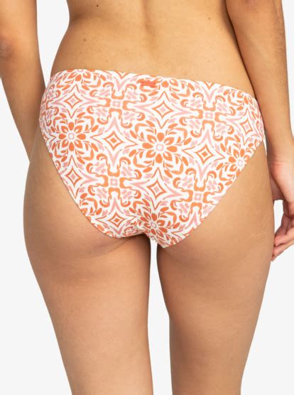 Fresco Tile Braguita De Bikini De Cintura Baja Para Mujer Roxy