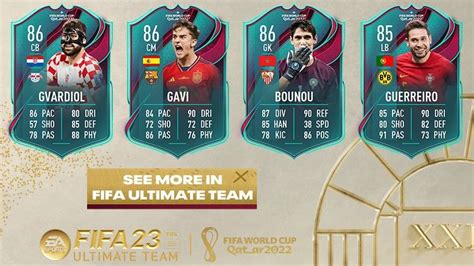 FIFA 23 World Cup TOTT Cards List With All Team Of The Tournament Items