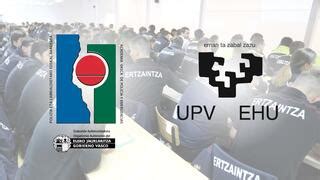 La Academia Vasca de Policía y Emergencias y la UPV EHU suscriben un