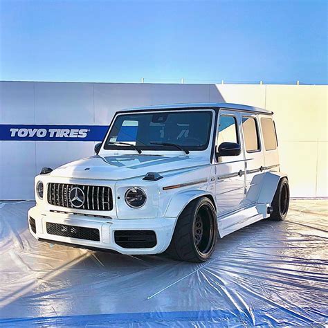 Slammed Mercedes Amg G Spotted At The Sema Show