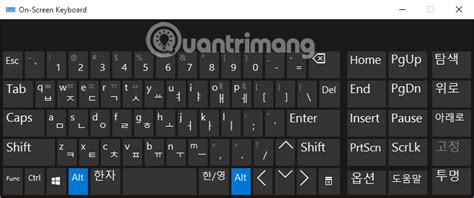 Cách cài đặt bàn phím Tiếng Hàn cho Windows QuanTriMang