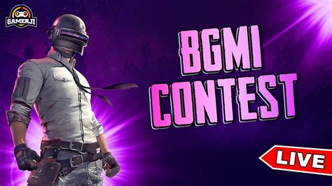 Watch Live Bgmi Contest Prize Pool Coins Gamerji Is Live