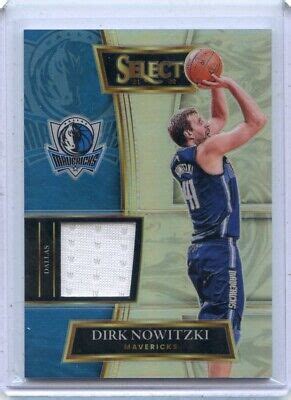 2021 22 PANINI SELECT SS DN DIRK NOWITZKI JERSEY PRIZM DALLAS