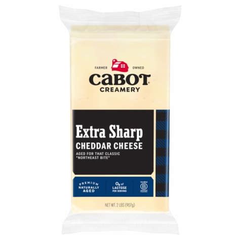 Cabot® Extra Sharp Cheddar Cheese 2 Lb Kroger