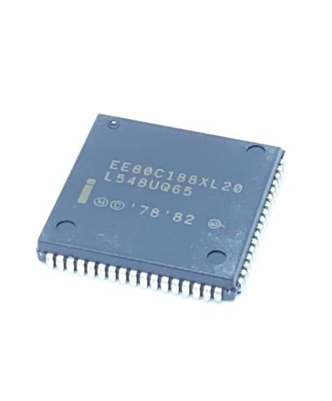 CIRCUITO INTEGRADO SMD PLCC 68 PINOS EE80C188XL20 INTEL Gold News