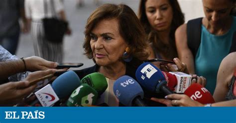 Carmen Calvo No Considera Razonable Que Iglesias Entre En El Gobierno