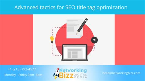 Advanced Tactics For Seo Title Tag Optimization Netbizz Website