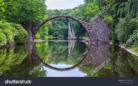 Rakotz Bridge Rakotzbrucke Known Devils Bridge Stock Photo Edit Now