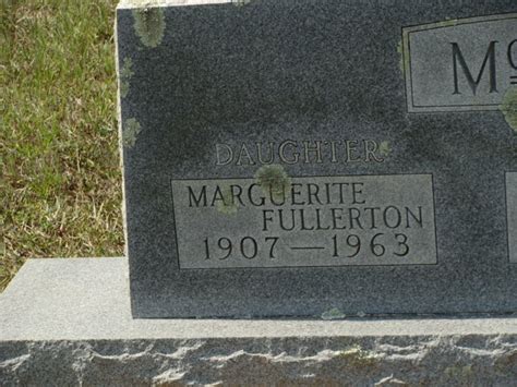 Marguerite McKnight Fullerton 1907 1963 Homenaje De Find A Grave