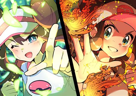 Rosa And Hilda Pokemon And 2 More Drawn By Pon Yui Danbooru