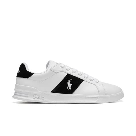 Sapatilhas Polo Ralph Lauren Heritage Court Ii Leather Branco De Homem