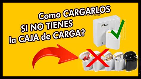 COMO CARGAR audífonos BLUETOOTH SIN LA CAJA DE CARGA CHARGE BT