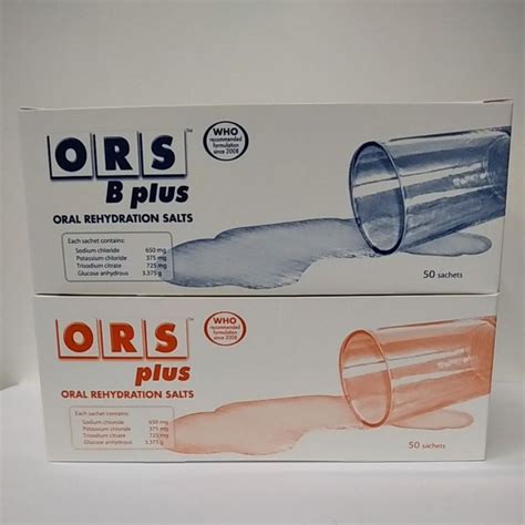 ORS Plus Oral Rehydration Salt 50 S Shopee Singapore