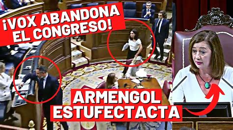 Los Diputados De VOX Desmontan El Circo De Los Pinganillos De Armengol