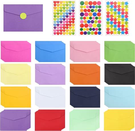 70 Pcs Mini EnvelopesSmall Envelopes For Gift CardsTiny Envelopes